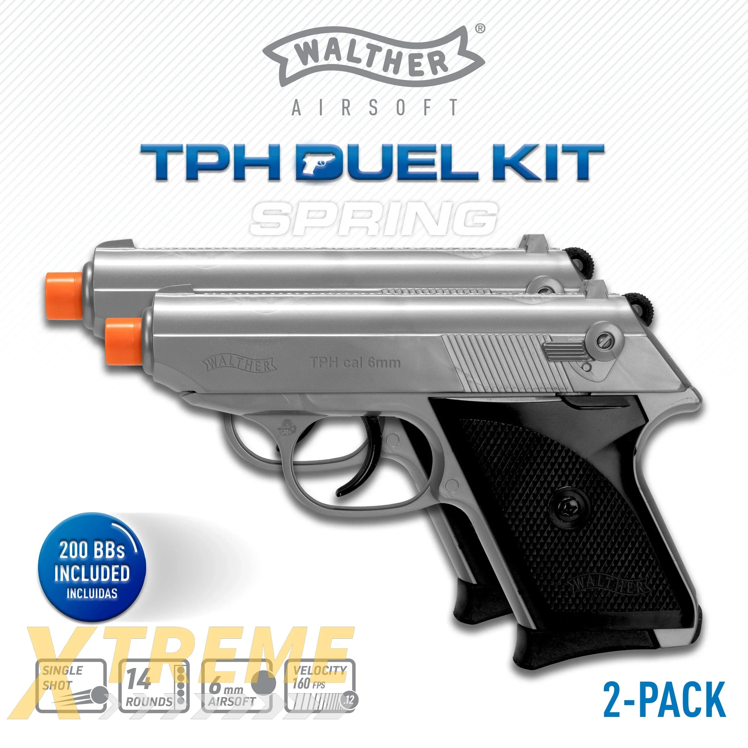 Walther TPH Duel Spring Airsoft Kit (2 pack)