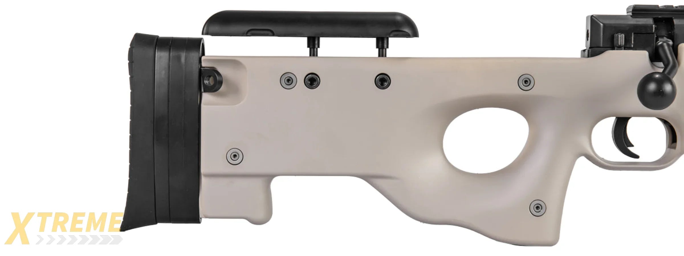 WELL AIRSOFT L96 AWP BOLT ACTION RIFLE W/ OPTIC RIS - TAN