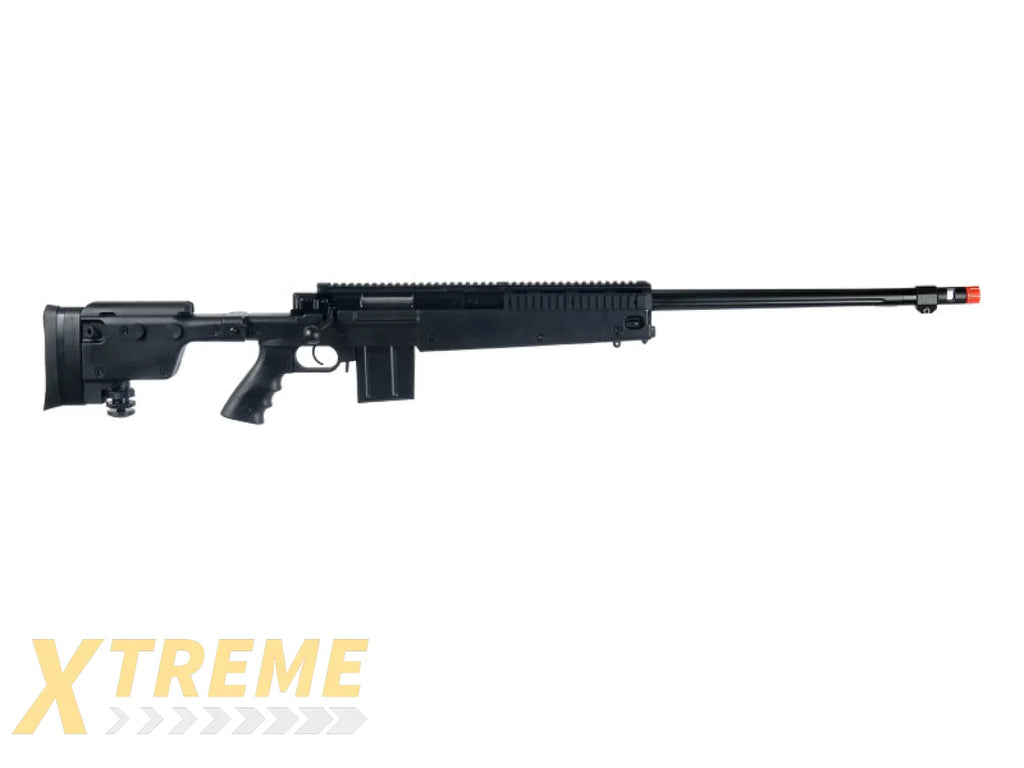 WELL AIRSOFT VSR-10 BOLT ACTION RIFLE W/ FOLDING STOCK - BLACK