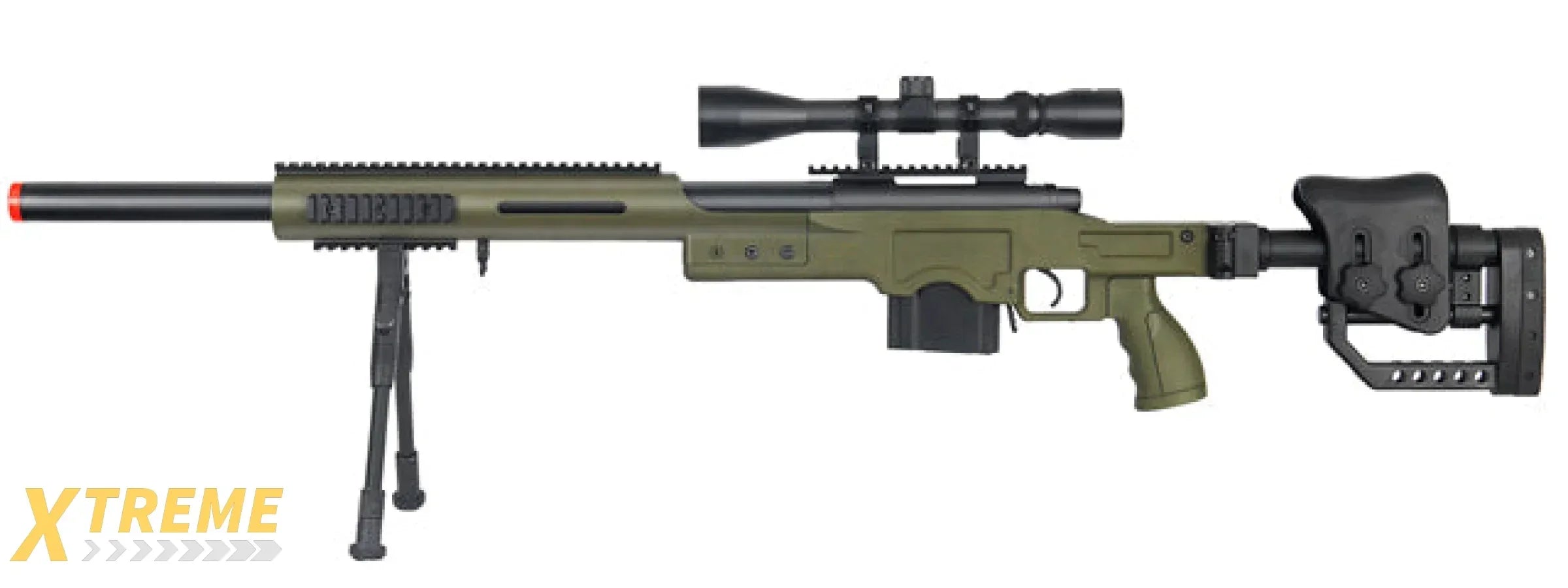 WELL BOLT ACTION SNIPER RIFLE MB4410/MB24 SERIES AIRSOFT RIFLE MULTI-CONFIGURATION
