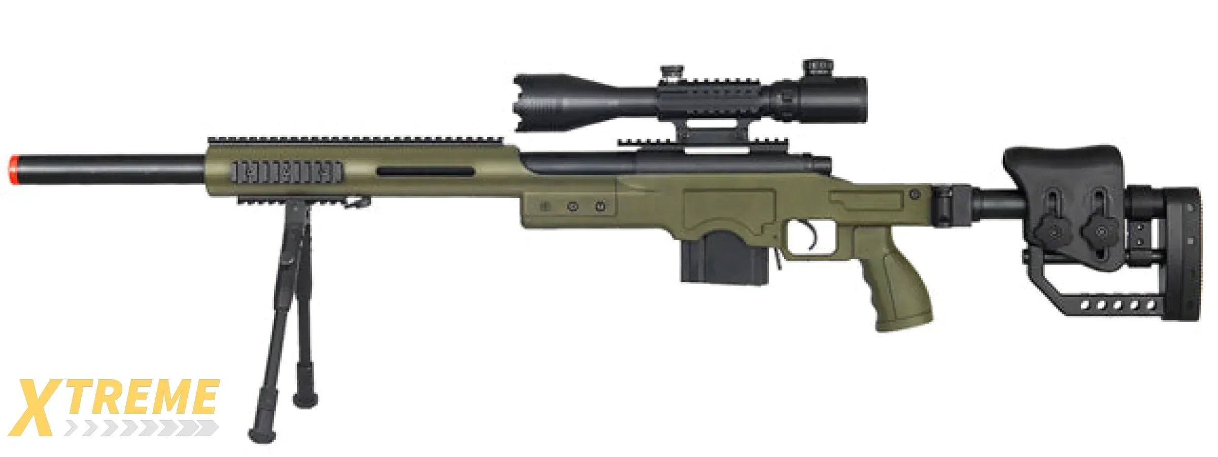 WELL BOLT ACTION SNIPER RIFLE MB4410/MB24 SERIES AIRSOFT RIFLE MULTI-CONFIGURATION