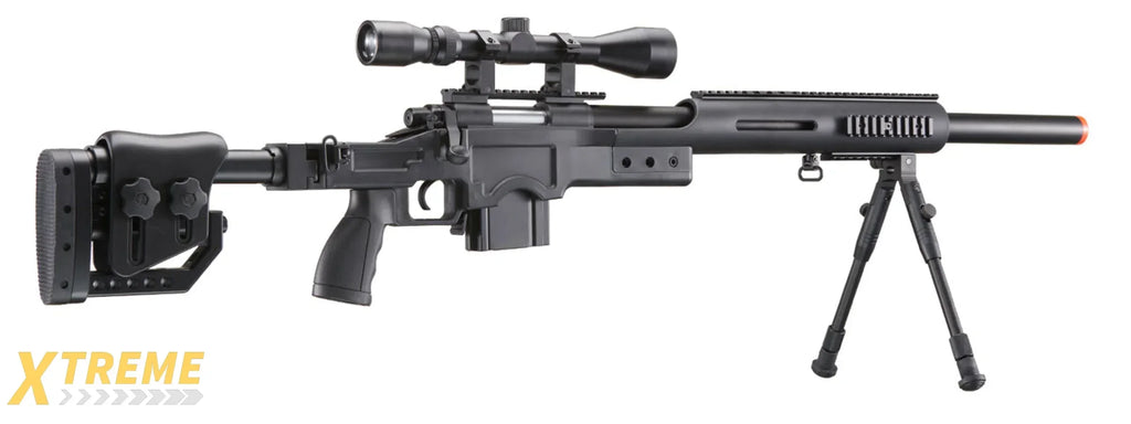 WELL BOLT ACTION SNIPER RIFLE MB4410/MB24 SERIES AIRSOFT RIFLE MULTI-CONFIGURATION