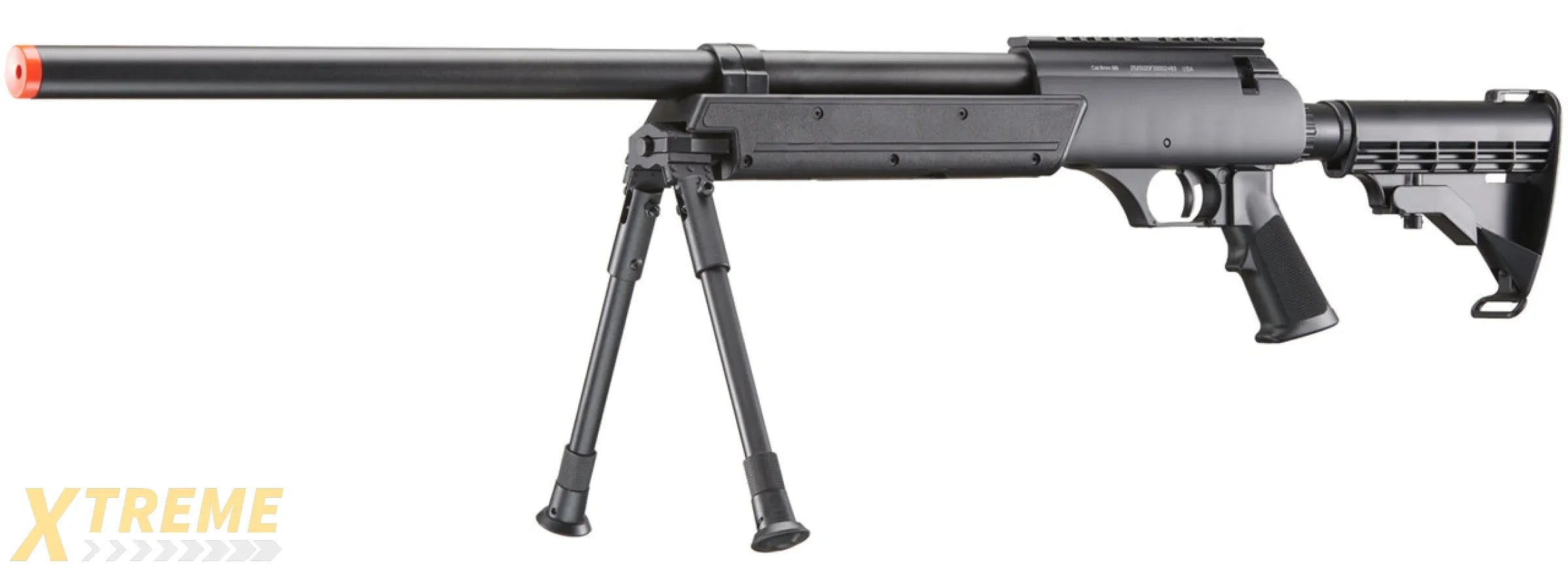 Well Fire Airsoft SR2 Bolt Action Rifle w/ Bipod (Color: Black)