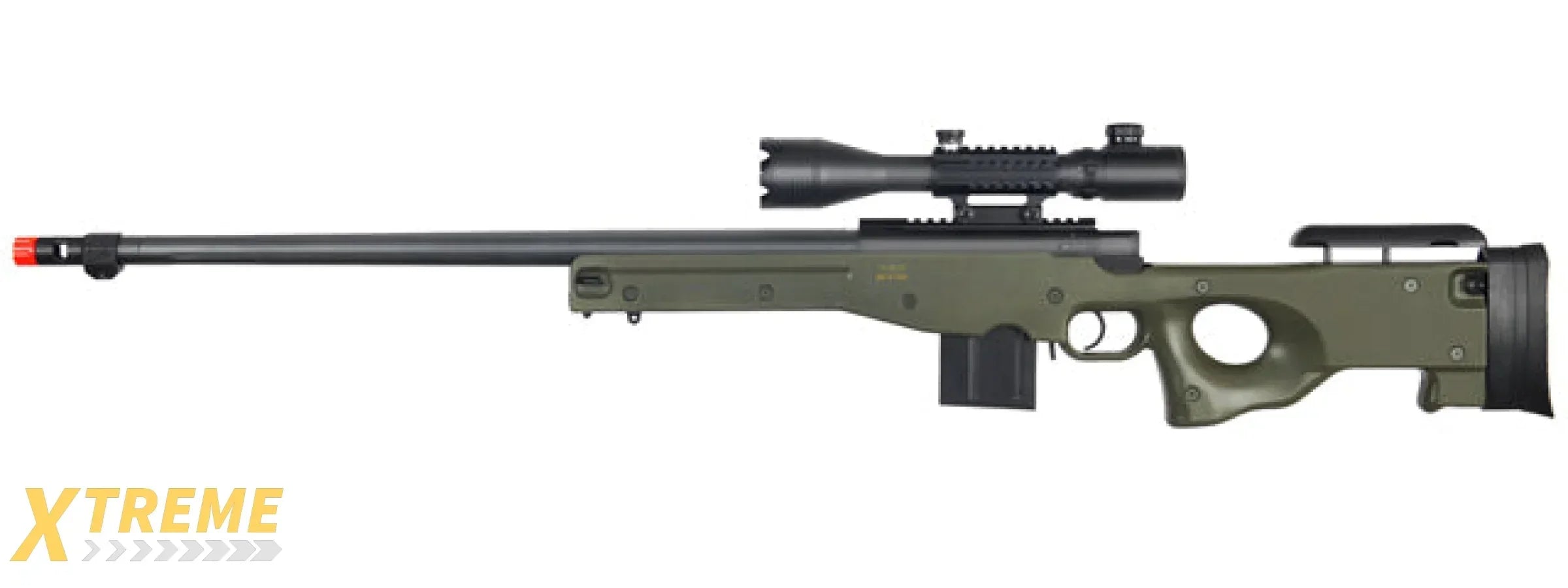 WELL MB4402 L96 Platform Bolt Action Airsoft Rifle w/ Fluted Barrel Replica