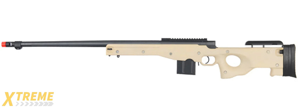 WELL MB4402 L96 Platform Bolt Action Airsoft Rifle w/ Fluted Barrel Replica