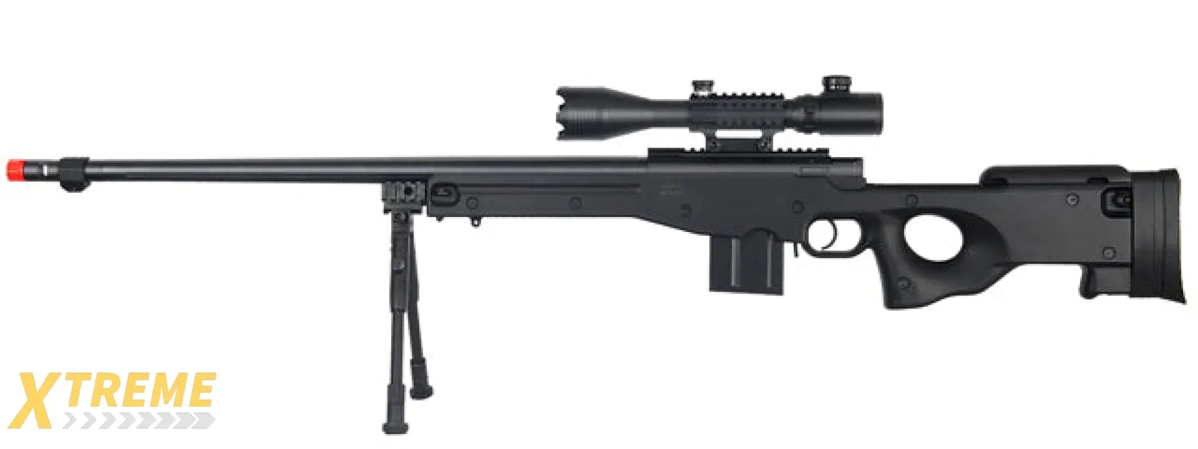 WELL MB4402 L96 Platform Bolt Action Airsoft Rifle w/ Fluted Barrel Replica