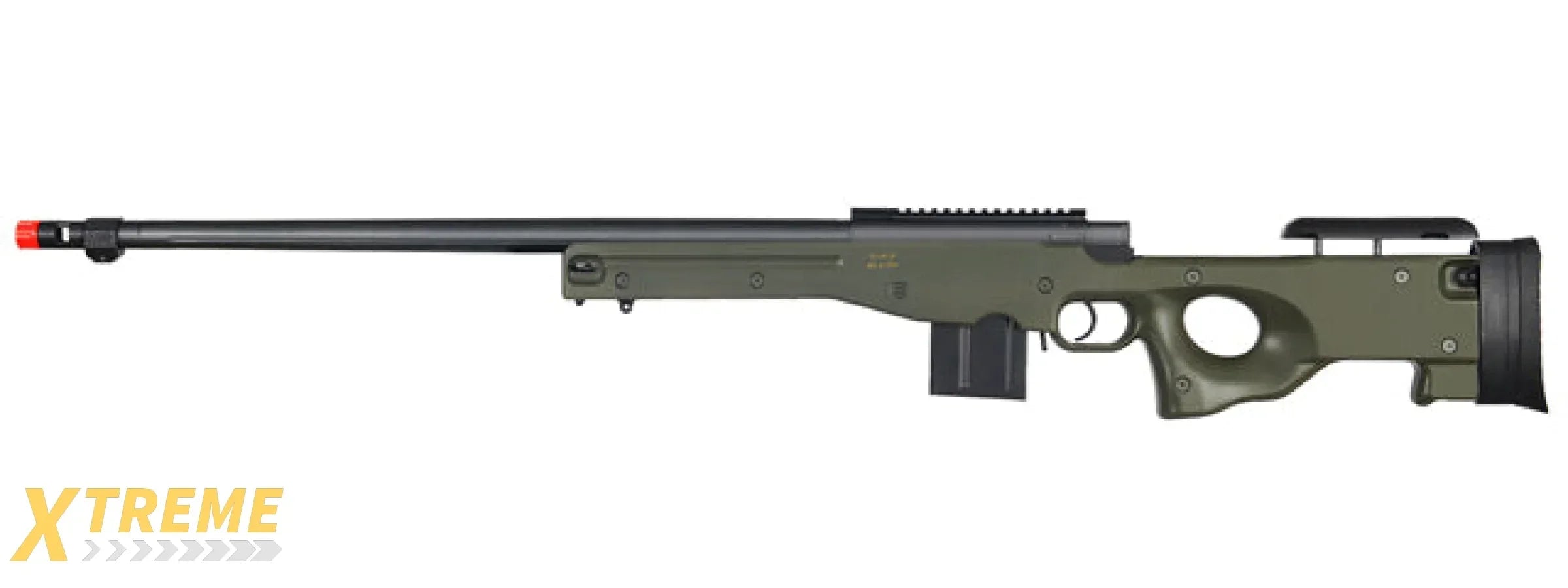 WELL MB4402 L96 Platform Bolt Action Airsoft Rifle w/ Fluted Barrel Replica