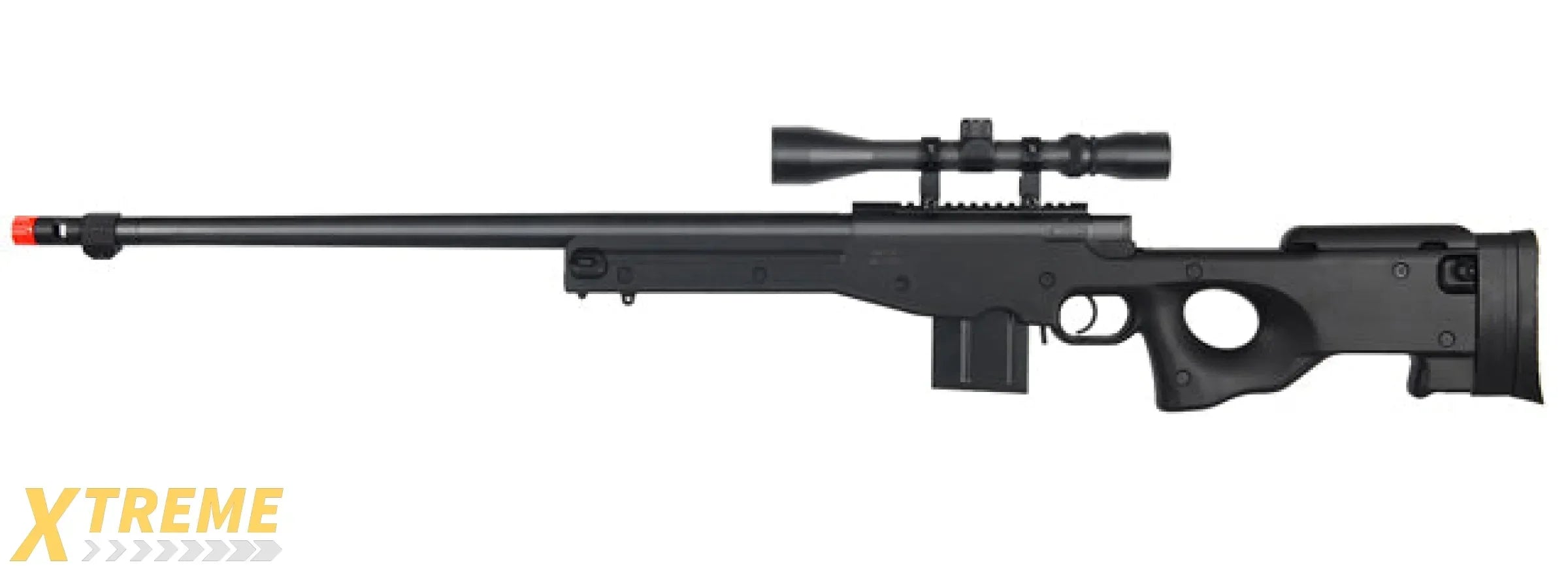 WELL MB4402 L96 Platform Bolt Action Airsoft Rifle w/ Fluted Barrel Replica