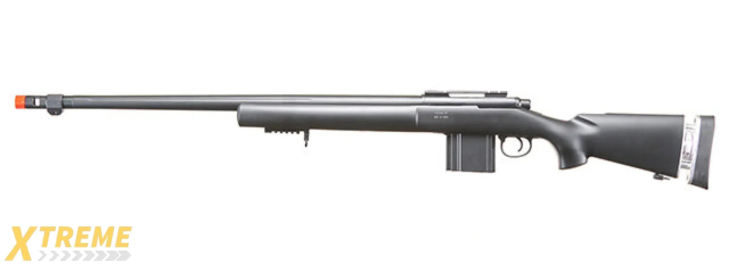 WELL MB4405 M24 M28 Bolt Action Airsoft Rifle with Fluted Barrel Tactical Replica