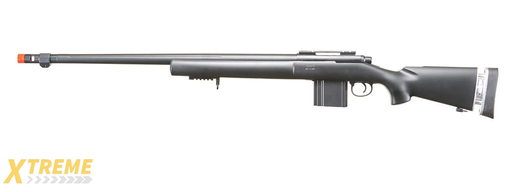 WELL MB4405 M24 M28 Bolt Action Airsoft Rifle with Fluted Barrel Tactical Replica