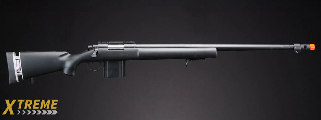 WELL MB4405 M24 M28 Bolt Action Airsoft Rifle with Fluted Barrel Tactical Replica