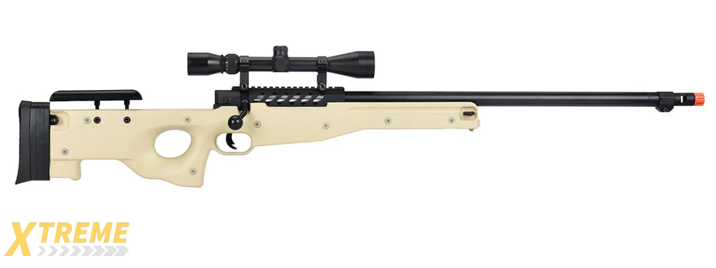 WellFire MB15 L96 Bolt Action Airsoft Sniper Rifle Full-Length Tactical Replica