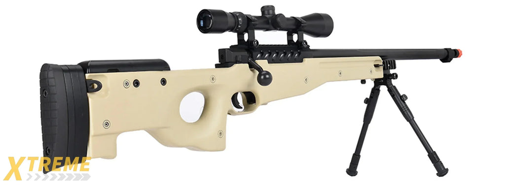 WellFire MB15 L96 Bolt Action Airsoft Sniper Rifle Full-Length Tactical Replica