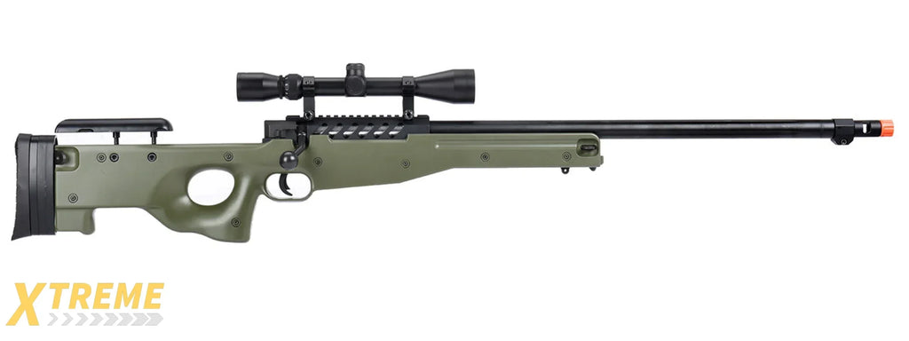 WellFire MB15 L96 Bolt Action Airsoft Sniper Rifle Full-Length Tactical Replica