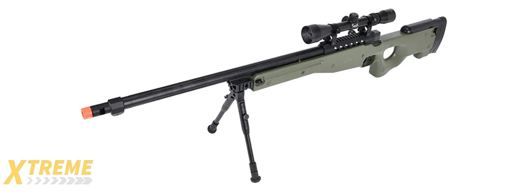 WellFire MB15 L96 Bolt Action Airsoft Sniper Rifle Full-Length Tactical Replica