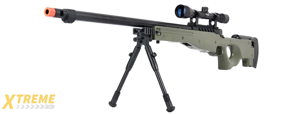 WellFire MB15 L96 Bolt Action Airsoft Sniper Rifle Full-Length Tactical Replica