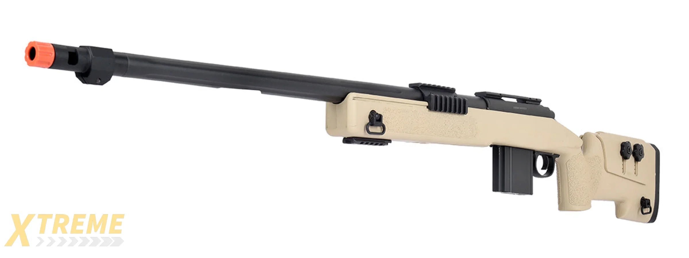WellFire MB4416 M40A3 Bolt Action Airsoft Sniper Rifle (TAN)