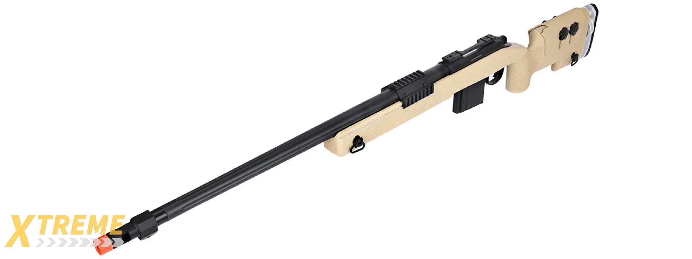 WellFire MB4417 M40A3 Bolt Action Airsoft Sniper Rifle - Military Style Replica