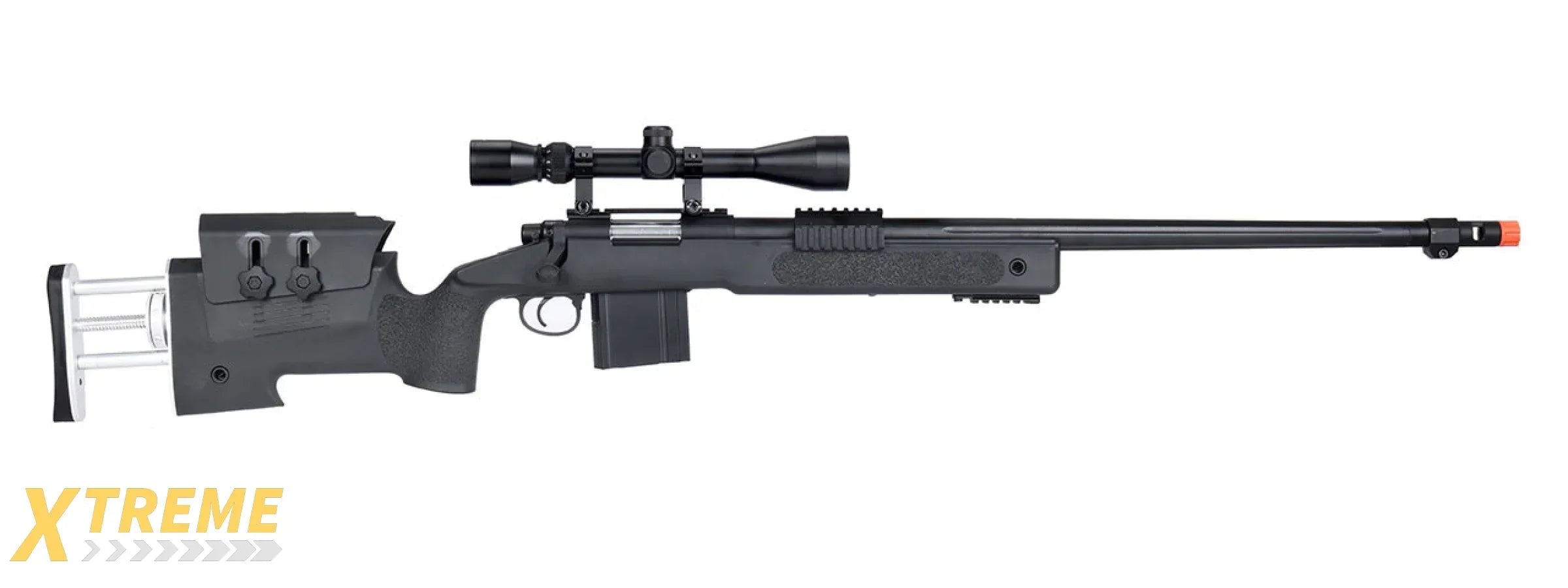 WellFire MB4417 M40A3 Bolt Action Airsoft Sniper Rifle - Military Style Replica