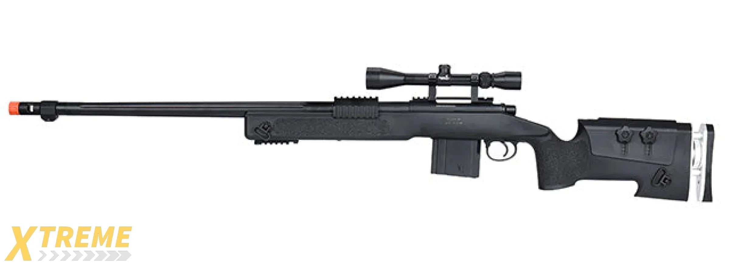 WellFire MB4417 M40A3 Bolt Action Airsoft Sniper Rifle - Military Style Replica