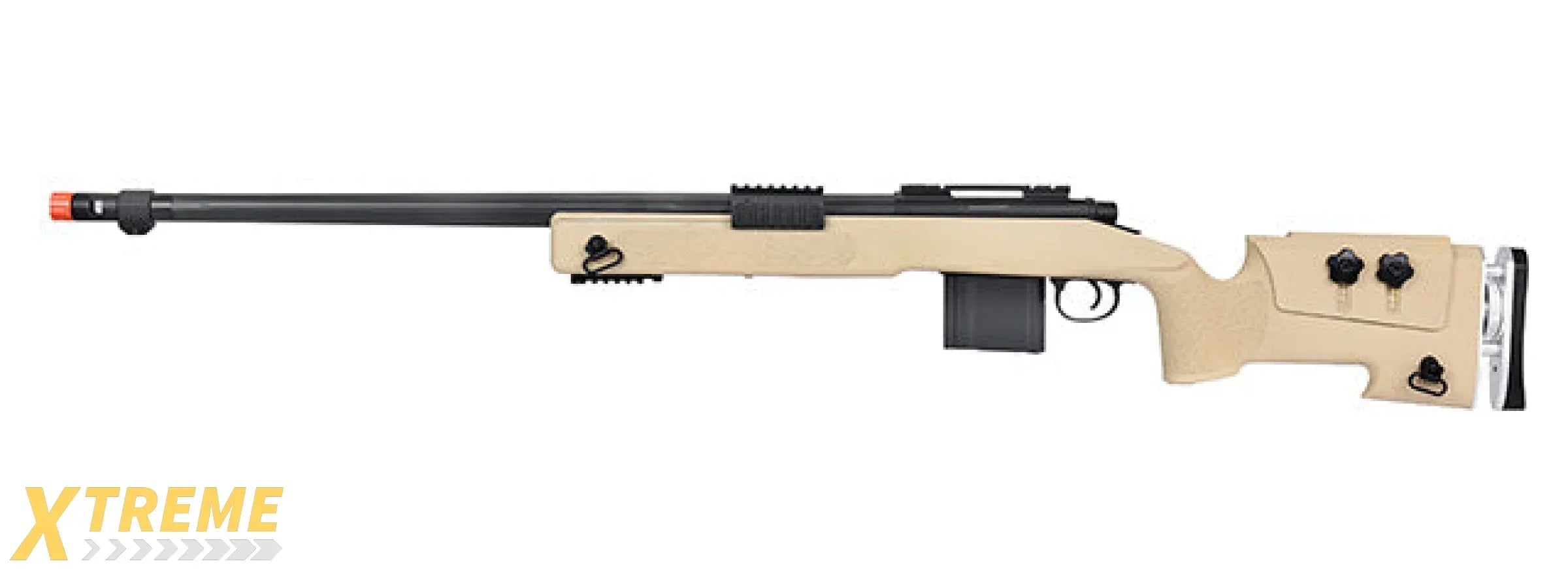 WellFire MB4417 M40A3 Bolt Action Airsoft Sniper Rifle - Military Style Replica