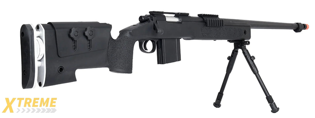 WellFire MB4417 M40A3 Bolt Action Airsoft Sniper Rifle - Military Style Replica