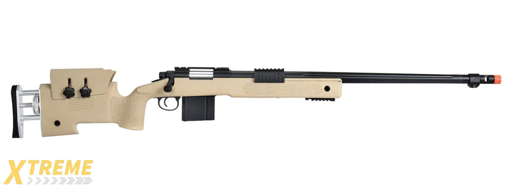 WellFire MB4417 M40A3 Bolt Action Airsoft Sniper Rifle - Military Style Replica