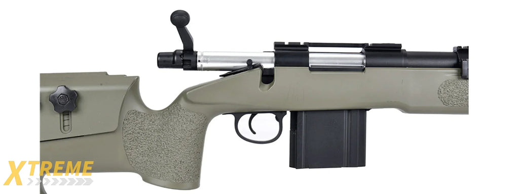 WellFire MB4417 M40A3 Bolt Action Airsoft Sniper Rifle - Military Style Replica