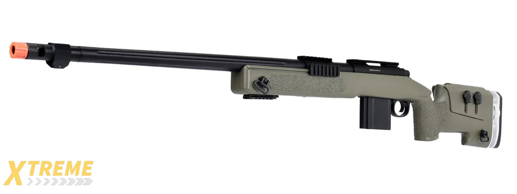 WellFire MB4417 M40A3 Bolt Action Airsoft Sniper Rifle - Military Style Replica