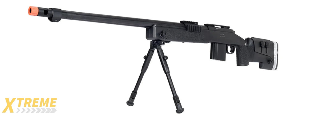 WellFire MB4417 M40A3 Bolt Action Airsoft Sniper Rifle - Military Style Replica