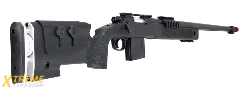 WellFire MB4417 M40A3 Bolt Action Airsoft Sniper Rifle - Military Style Replica