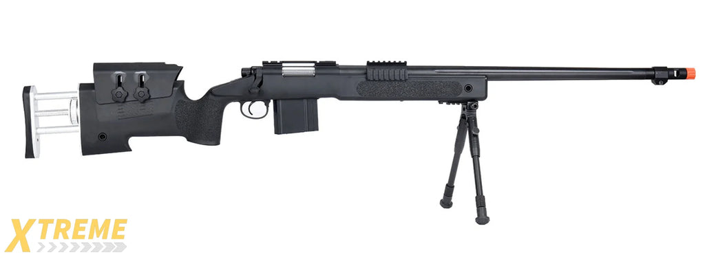 WellFire MB4417 M40A3 Bolt Action Airsoft Sniper Rifle - Military Style Replica