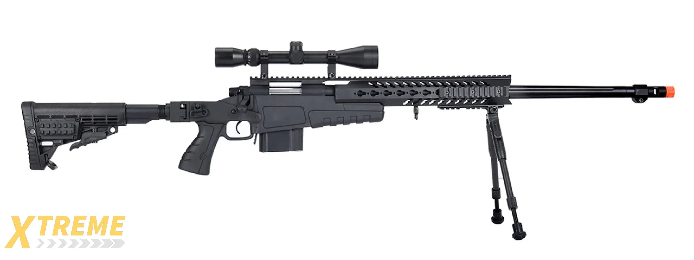 WellFire MB4418-1 Bolt Action Airsoft Sniper Rifle — Tactical Precision Series