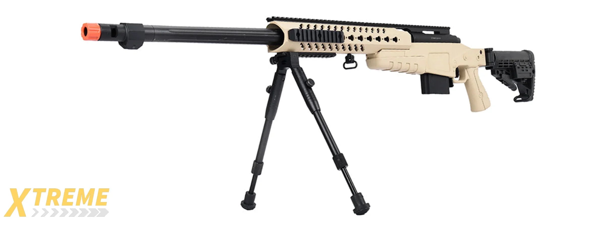 WellFire MB4418-1 Bolt Action Airsoft Sniper Rifle — Tactical Precision Series