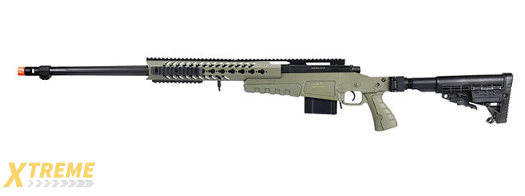 WellFire MB4418-1 Bolt Action Airsoft Sniper Rifle — Tactical Precision Series