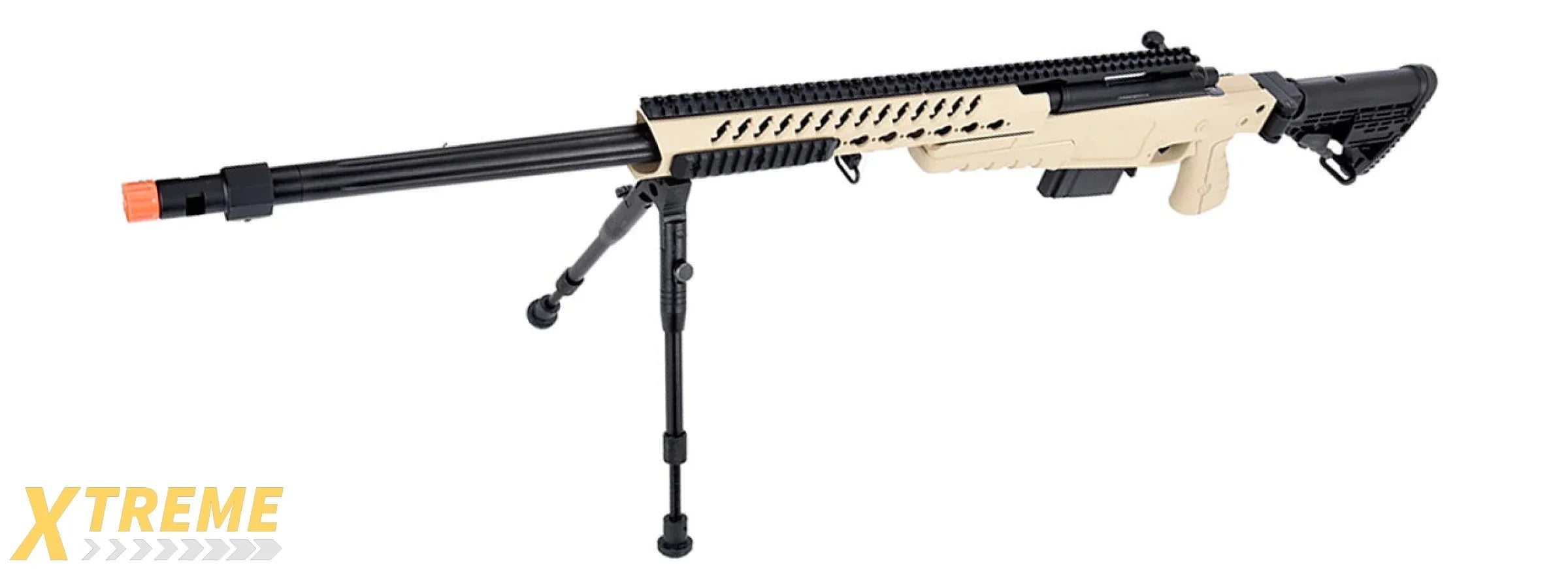 WellFire MB4418-1 Bolt Action Airsoft Sniper Rifle — Tactical Precision Series
