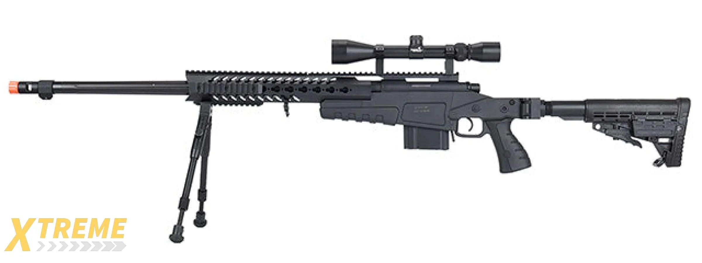 WellFire MB4418-1 Bolt Action Airsoft Sniper Rifle — Tactical Precision Series