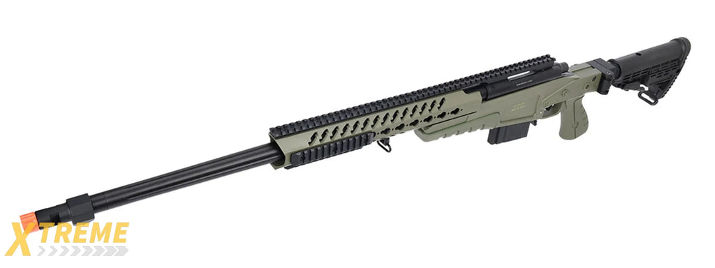 WellFire MB4418-1 Bolt Action Airsoft Sniper Rifle — Tactical Precision Series