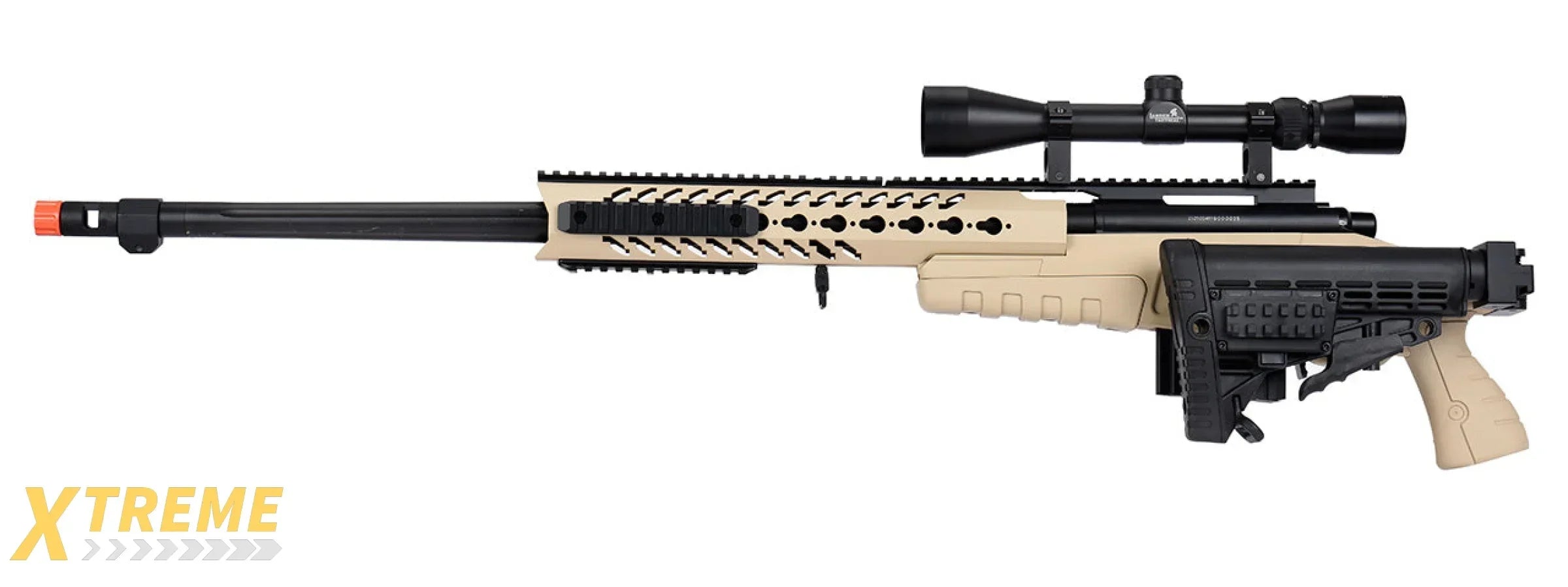 WellFire MB4418-1 Bolt Action Airsoft Sniper Rifle — Tactical Precision Series