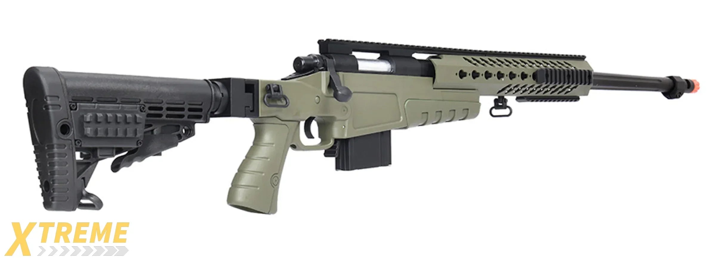 WellFire MB4418-1 Bolt Action Airsoft Sniper Rifle — Tactical Precision Series