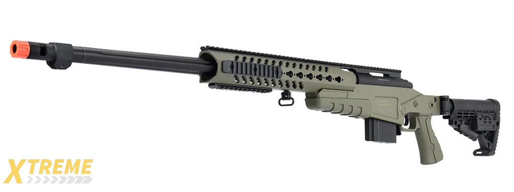 WellFire MB4418-1 Bolt Action Airsoft Sniper Rifle — Tactical Precision Series