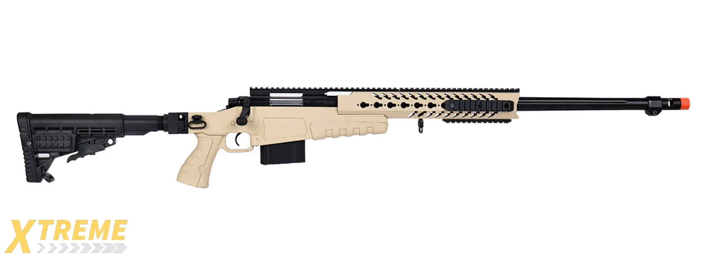 WellFire MB4418-1 Bolt Action Airsoft Sniper Rifle — Tactical Precision Series