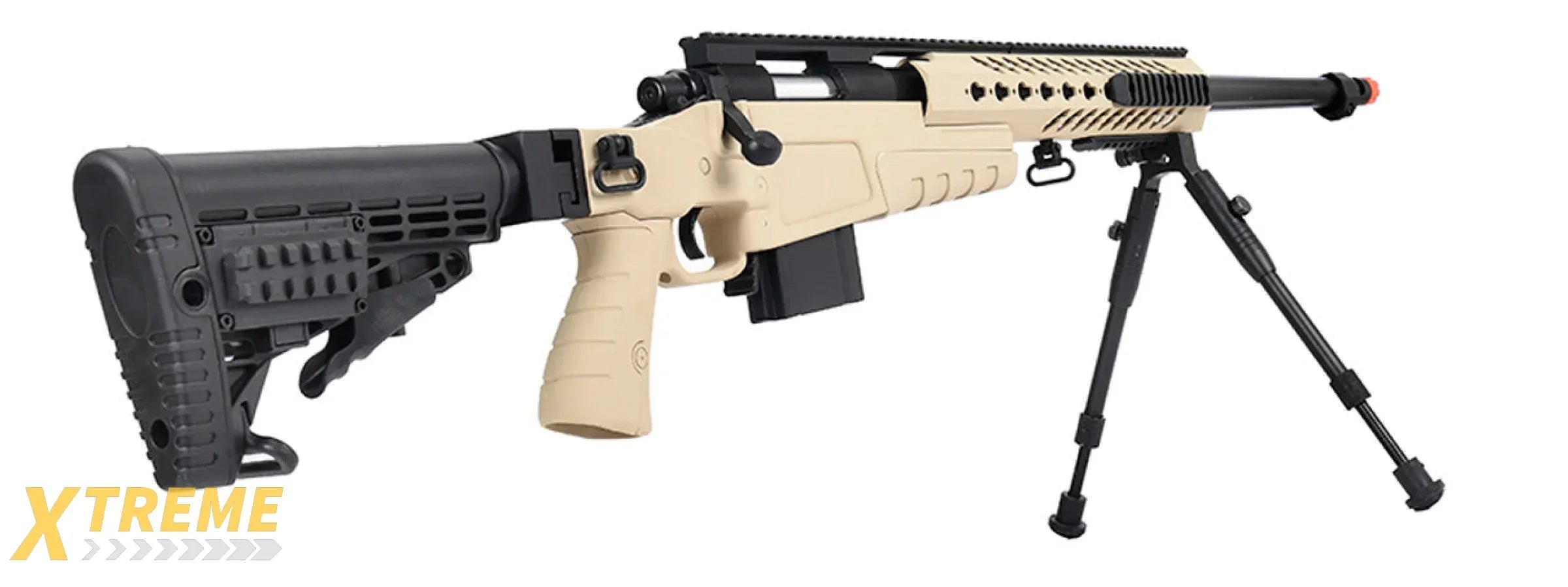 WellFire MB4418-1 Bolt Action Airsoft Sniper Rifle — Tactical Precision Series