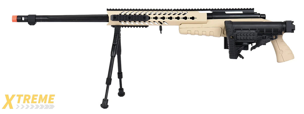 WellFire MB4418-1 Bolt Action Airsoft Sniper Rifle — Tactical Precision Series