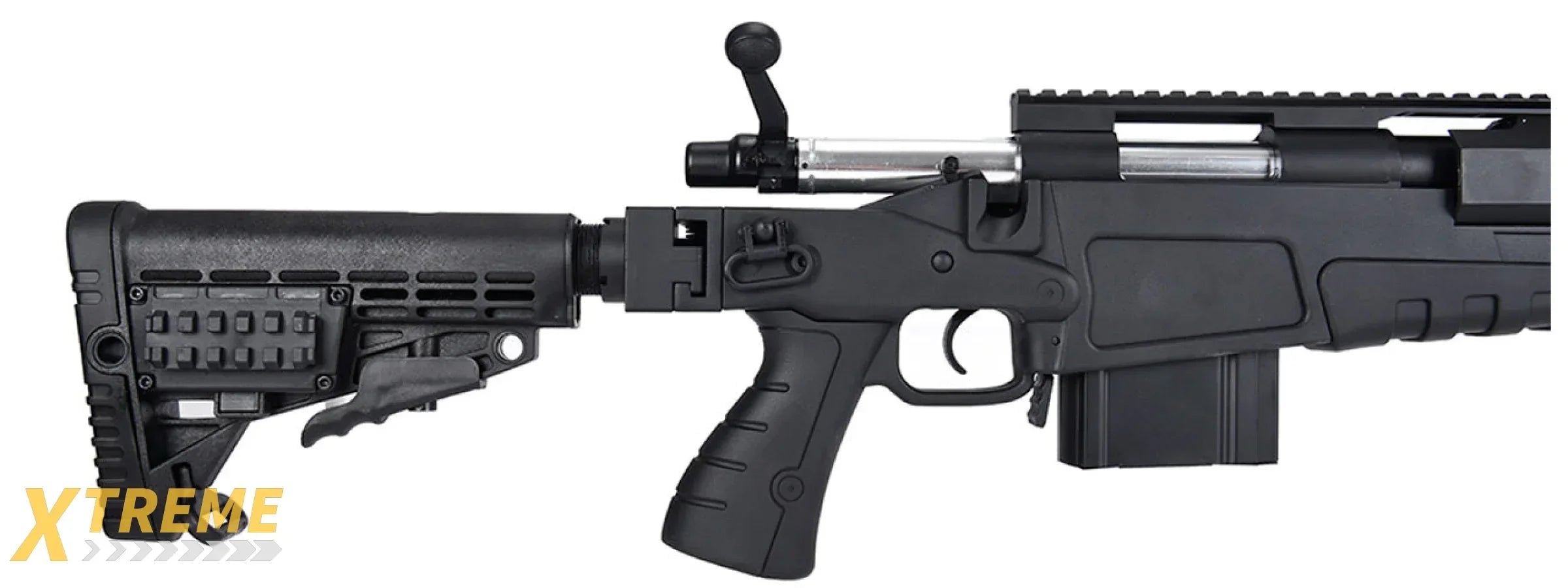WellFire MB4418-1 Bolt Action Airsoft Sniper Rifle — Tactical Precision Series