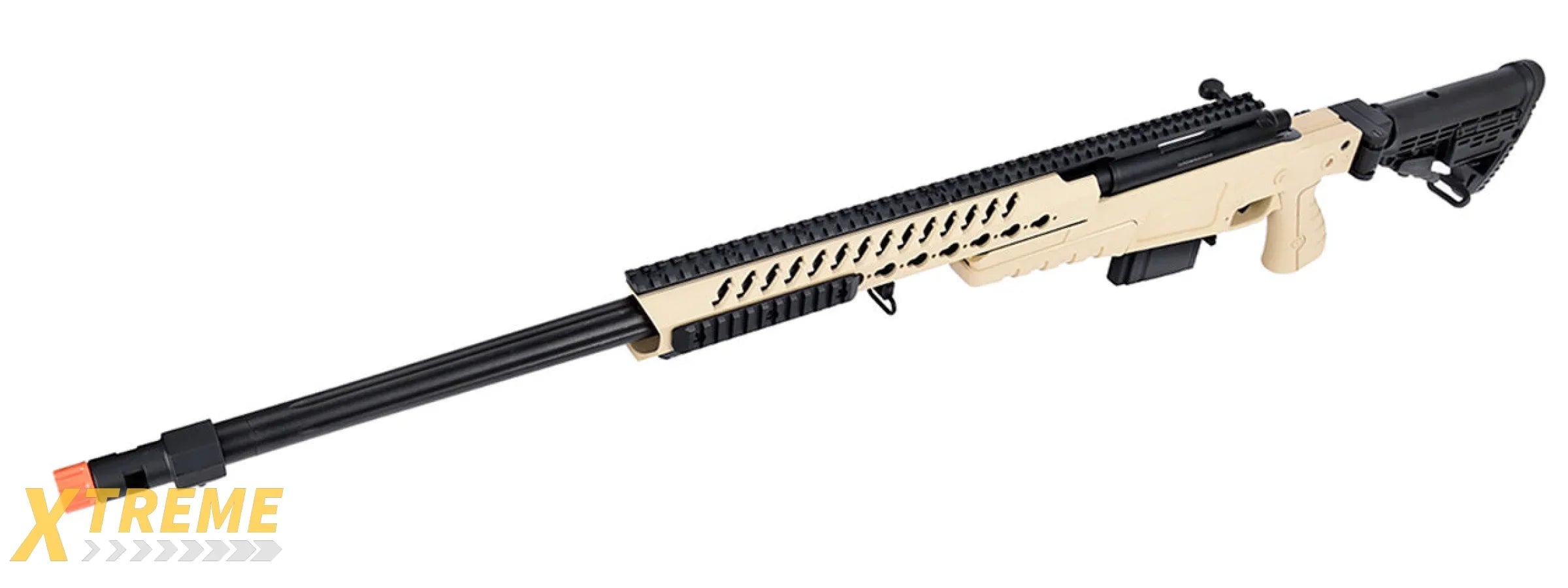 WellFire MB4418-1 Bolt Action Airsoft Sniper Rifle — Tactical Precision Series