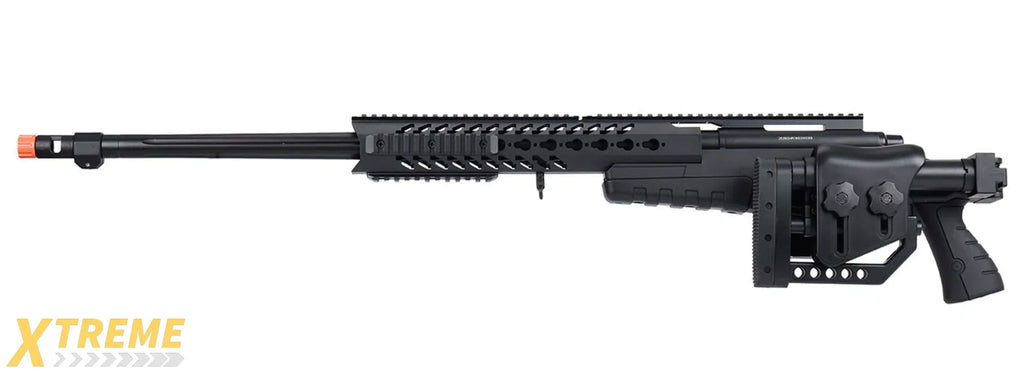 WellFire MB4418-2 Bolt Action Long Range Airsoft Sniper Rifle w/ Accessories