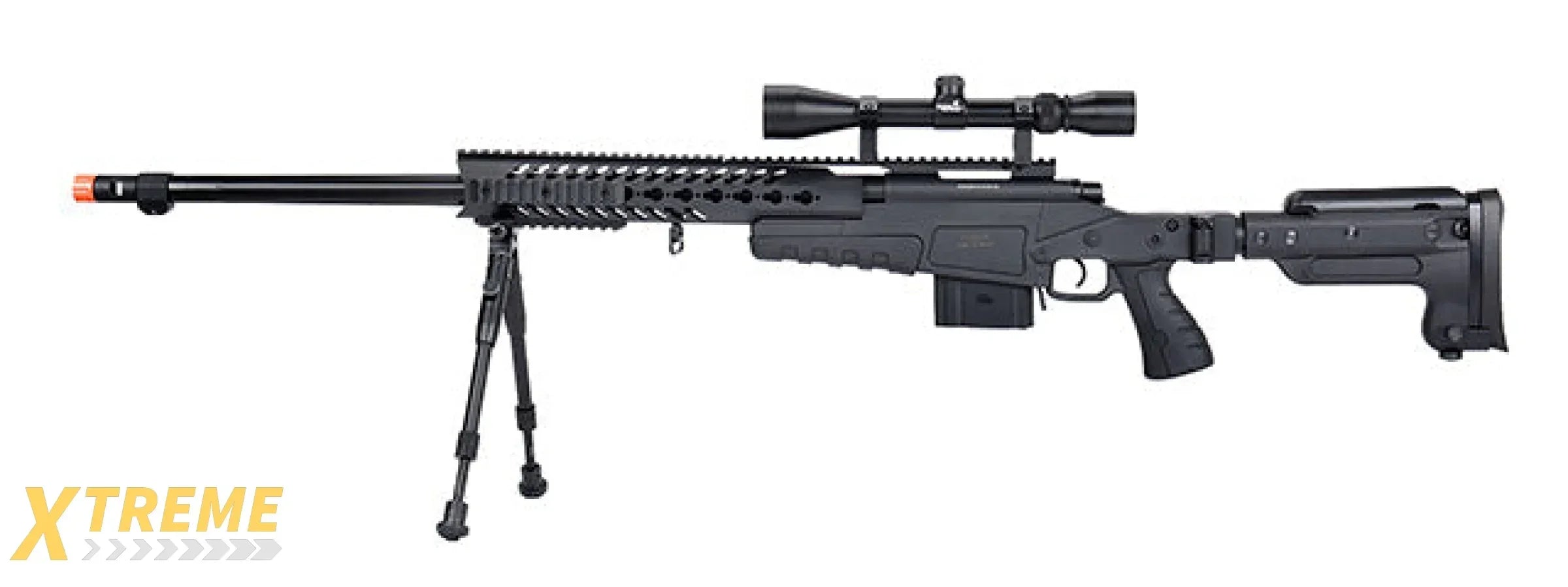 WellFire MB4418-3 Bolt Action Airsoft Sniper Rifle Tactical Long-Range Training