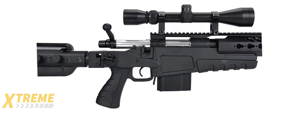 WellFire MB4418-3 Bolt Action Airsoft Sniper Rifle Tactical Long-Range Training