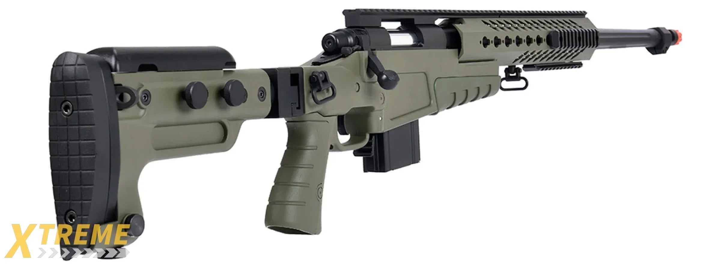 WellFire MB4418-3 Bolt Action Airsoft Sniper Rifle Tactical Long-Range Training